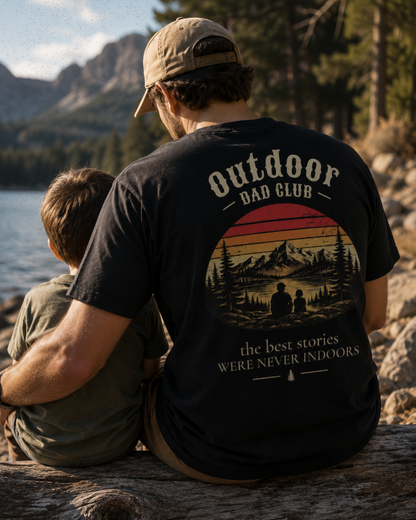 Outdoor Dad Club™ | Premium Comfort Colors T-Shirt