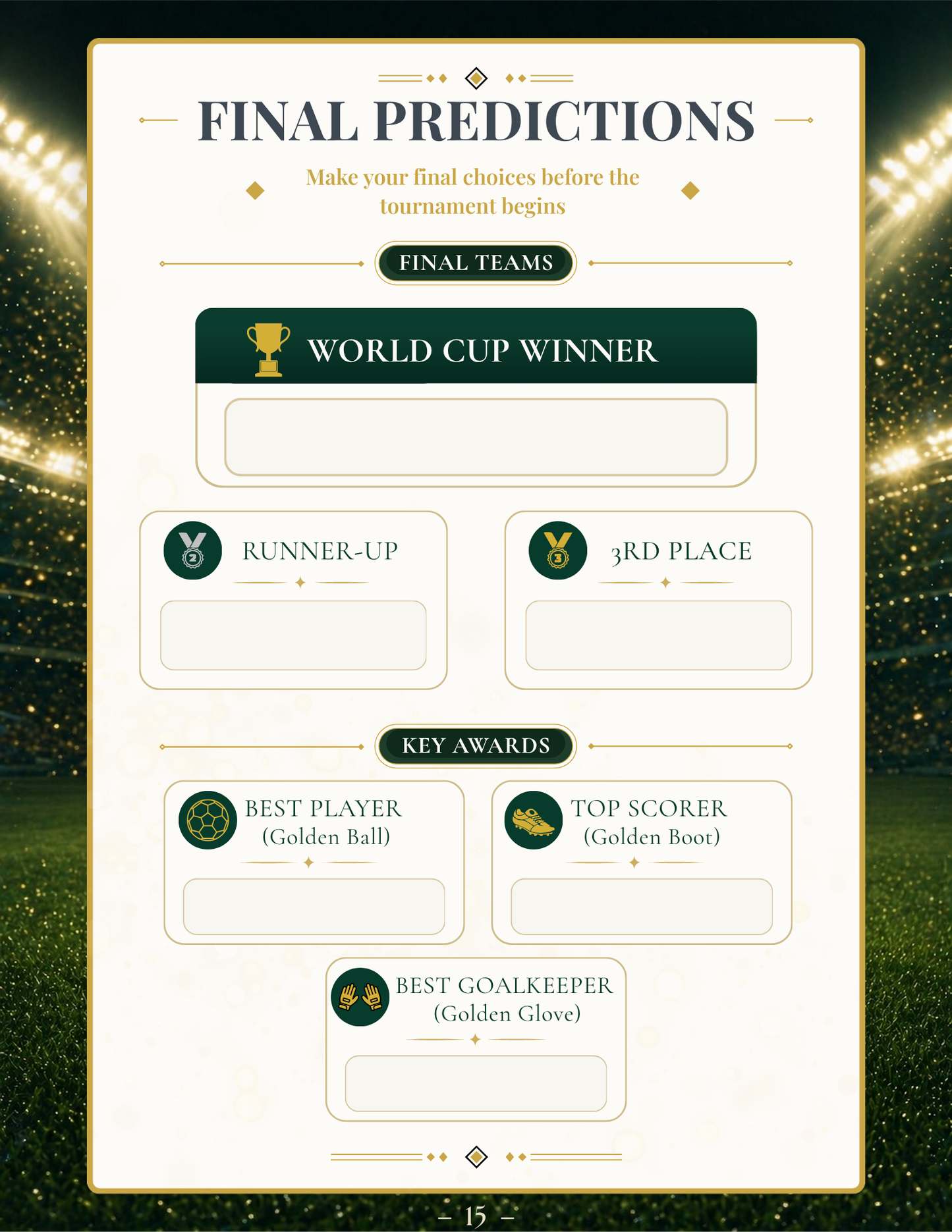 TRAKSTA World Cup 2026 Digital Edition