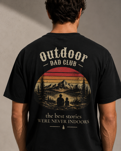 Outdoor Dad Club™ | Premium Comfort Colors T-Shirt