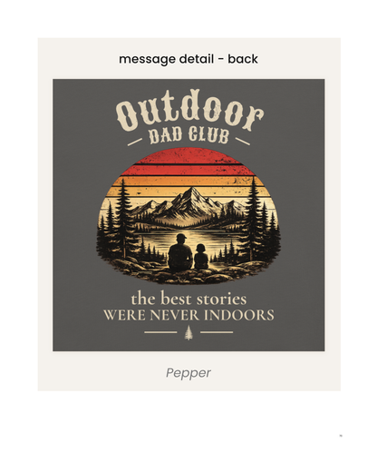 Outdoor Dad Club™ | Premium Comfort Colors T-Shirt