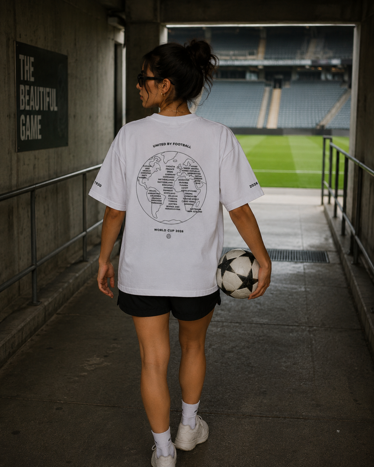 One Month. One World. World Cup 2026 Oversized T-Shirt | Premium Football Fan Tee