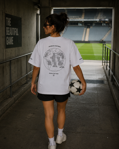 One Month. One World. World Cup 2026 Oversized T-Shirt | Premium Football Fan Tee