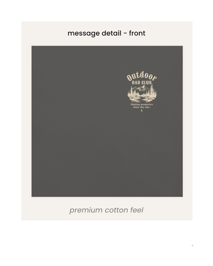 Outdoor Dad Club™ | Premium Comfort Colors T-Shirt