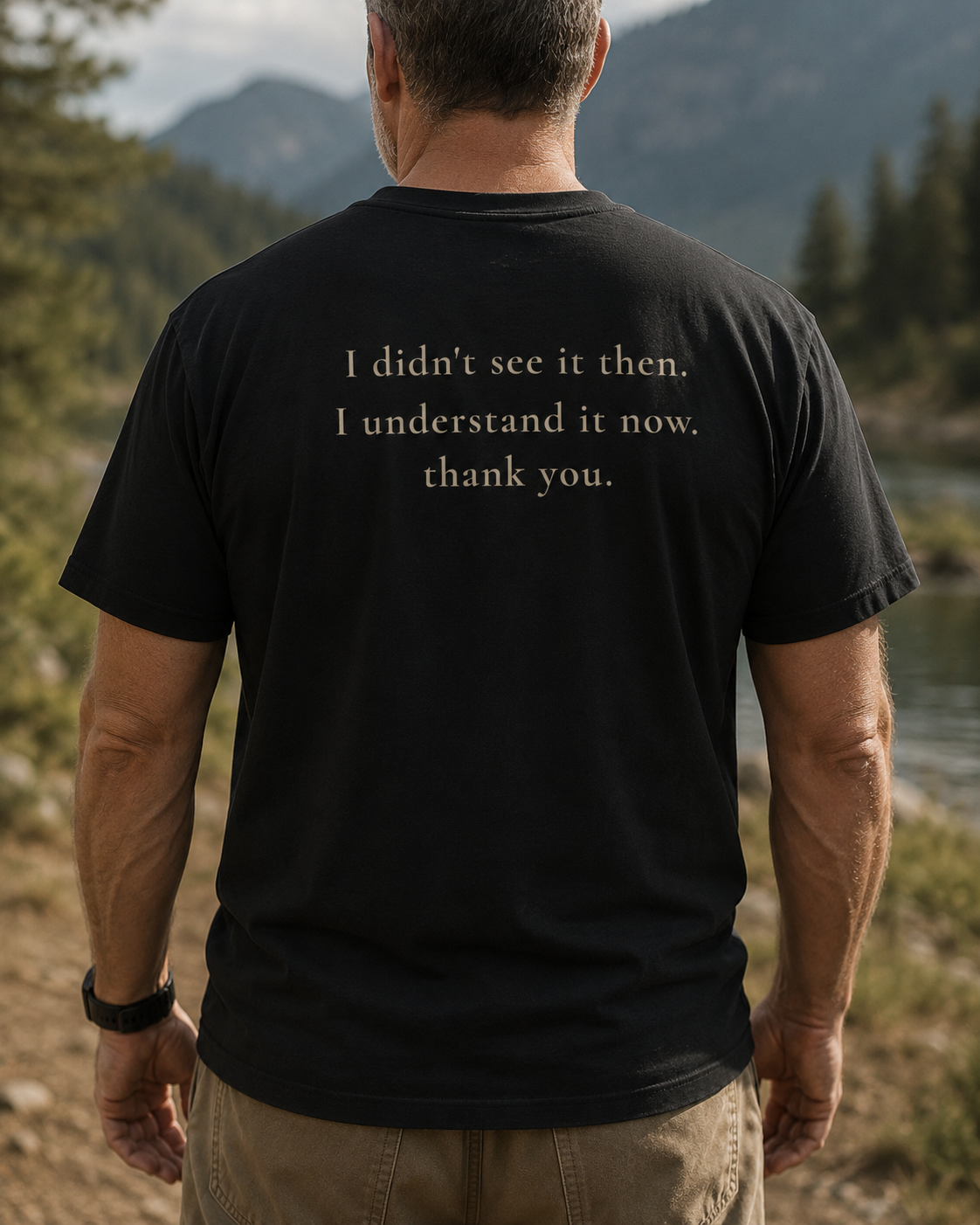 The Weight You Carried | Comfort Colors Father’s Day T-Shirt