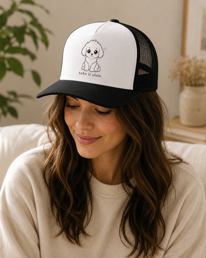 Kono Take It Slow Trucker Hat – Cute Relaxed Summer Cap