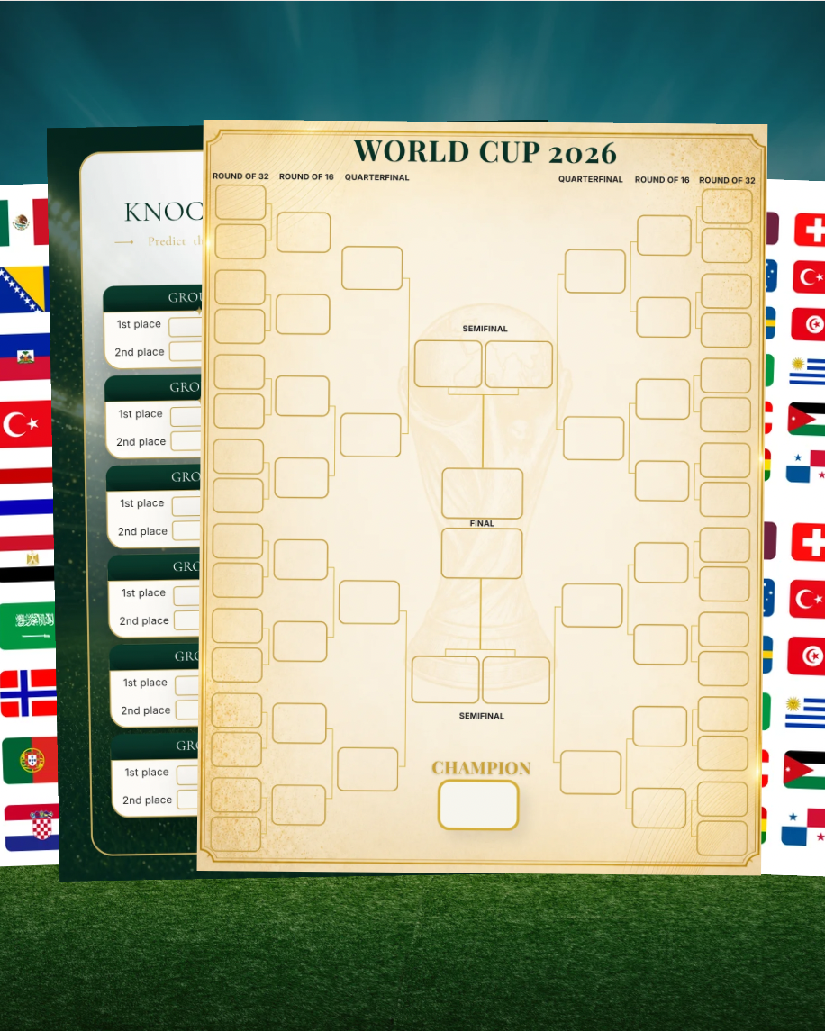 TRAKSTA MINI – Printable & Digital World Cup Kit