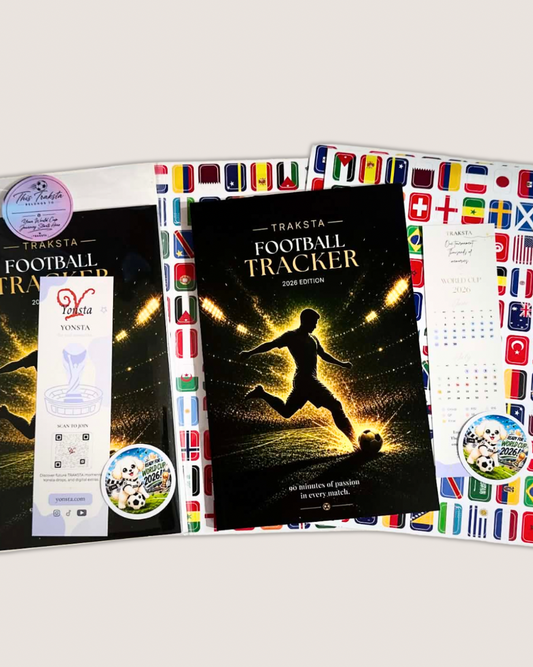 TRAKSTA World Cup 2026 Tracker & Prediction Book