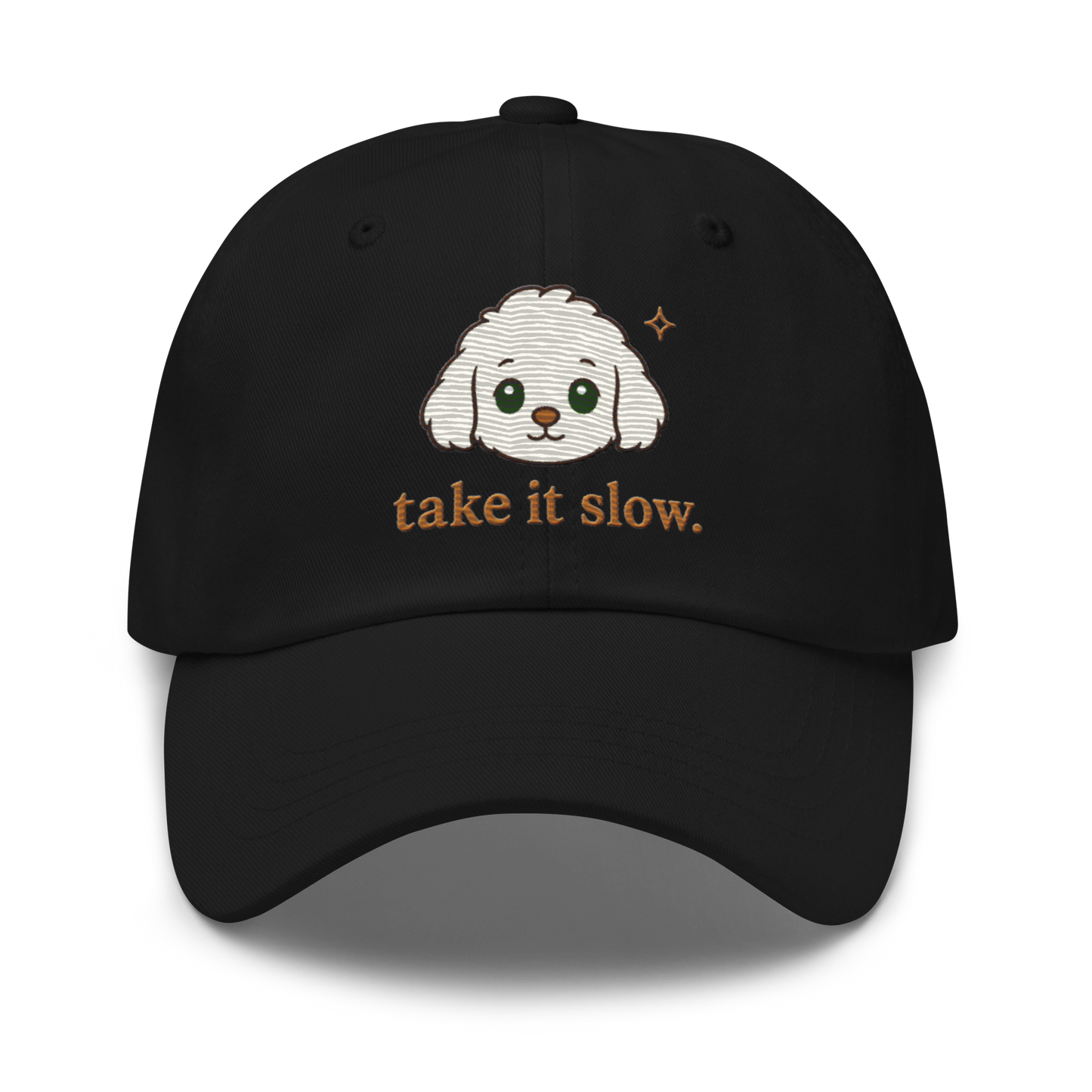 Kono Take It Slow Dad Hat – Embroidered Relaxed Everyday Cap