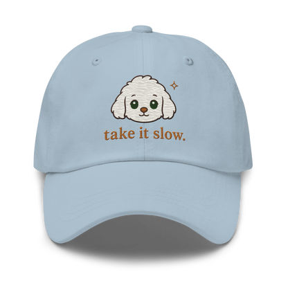 Kono Take It Slow Dad Hat – Embroidered Relaxed Everyday Cap