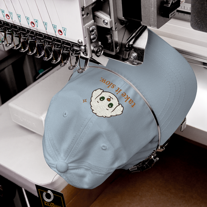 Kono Take It Slow Dad Hat – Embroidered Relaxed Everyday Cap