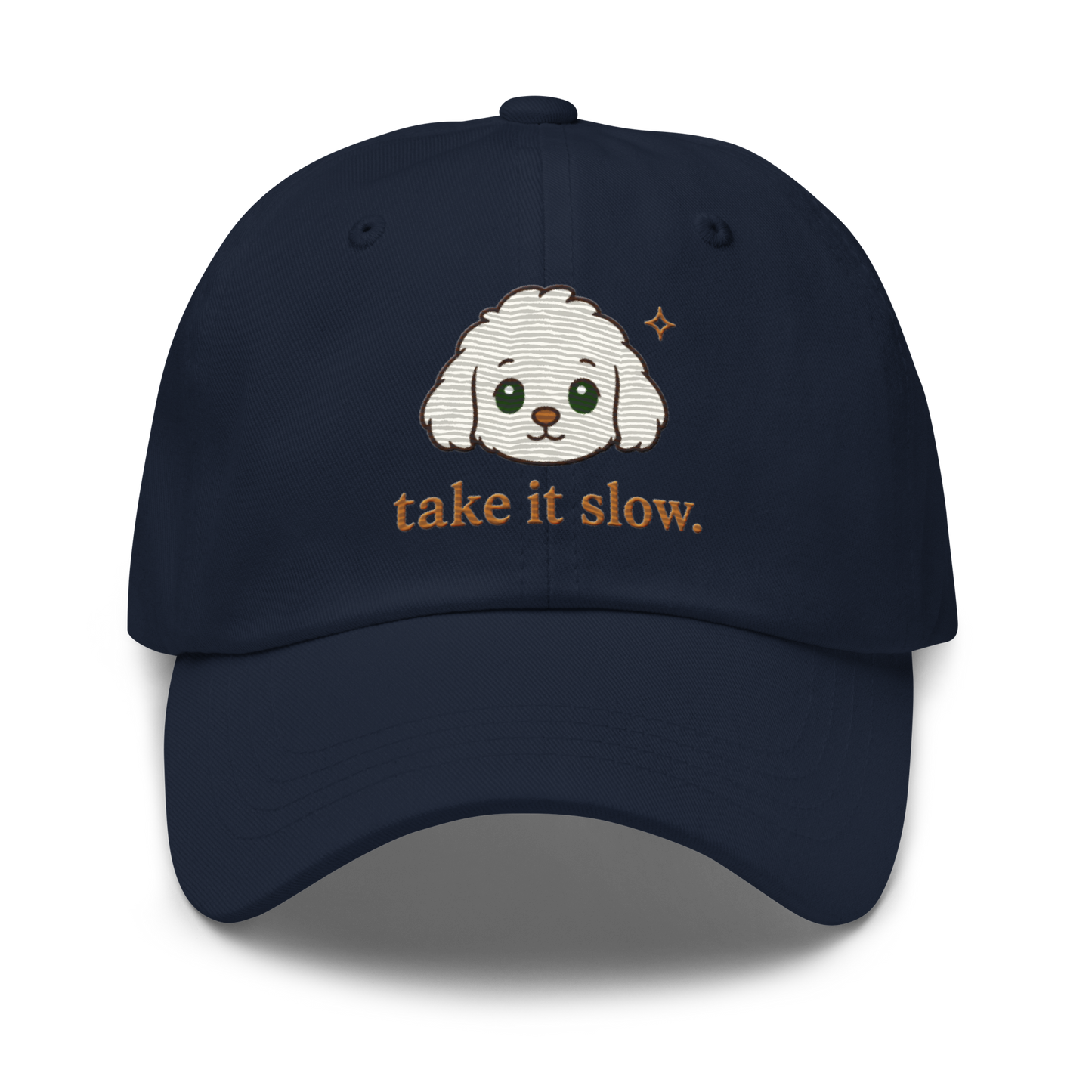 Kono Take It Slow Dad Hat – Embroidered Relaxed Everyday Cap