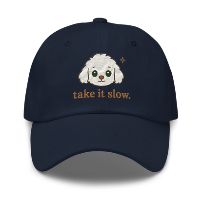Kono Take It Slow Dad Hat – Embroidered Relaxed Everyday Cap