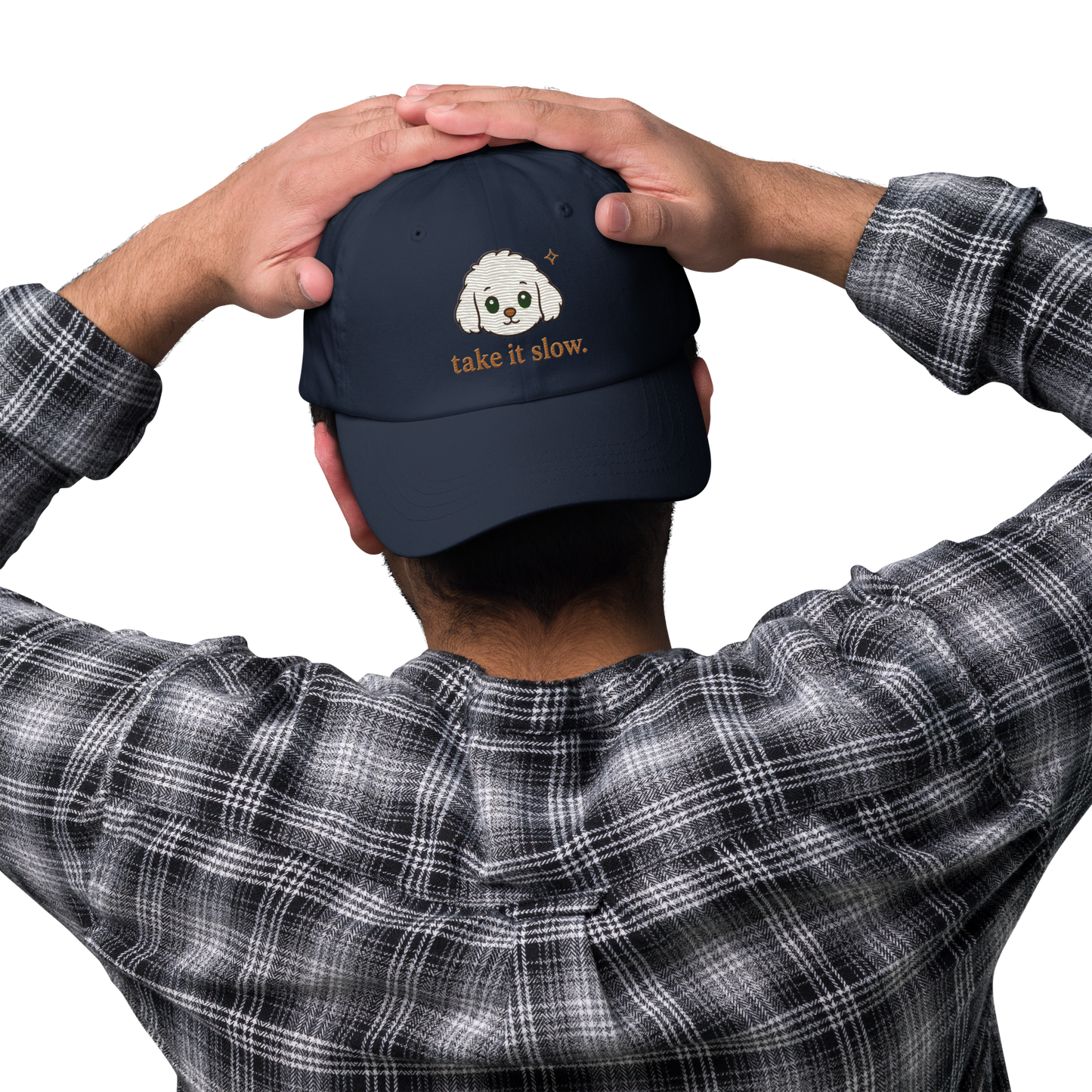 Kono Take It Slow Dad Hat – Embroidered Relaxed Everyday Cap