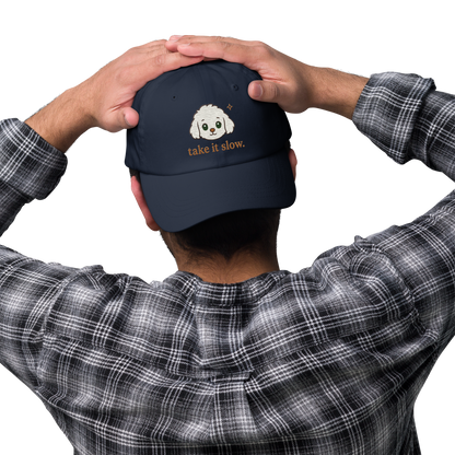 Kono Take It Slow Dad Hat – Embroidered Relaxed Everyday Cap