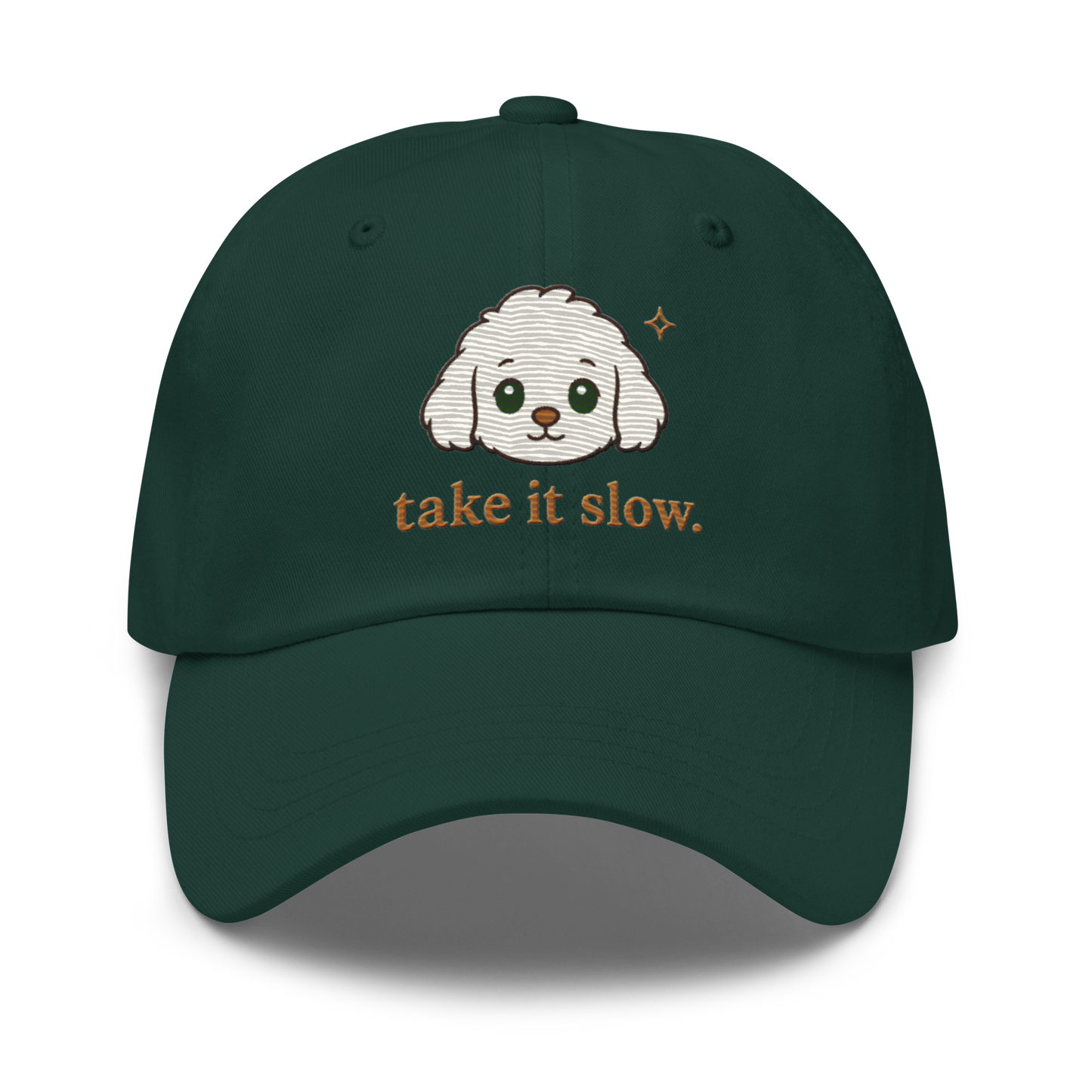 Kono Take It Slow Dad Hat – Embroidered Relaxed Everyday Cap