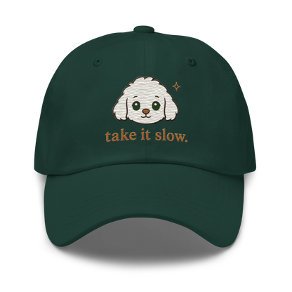Kono Take It Slow Dad Hat – Embroidered Relaxed Everyday Cap