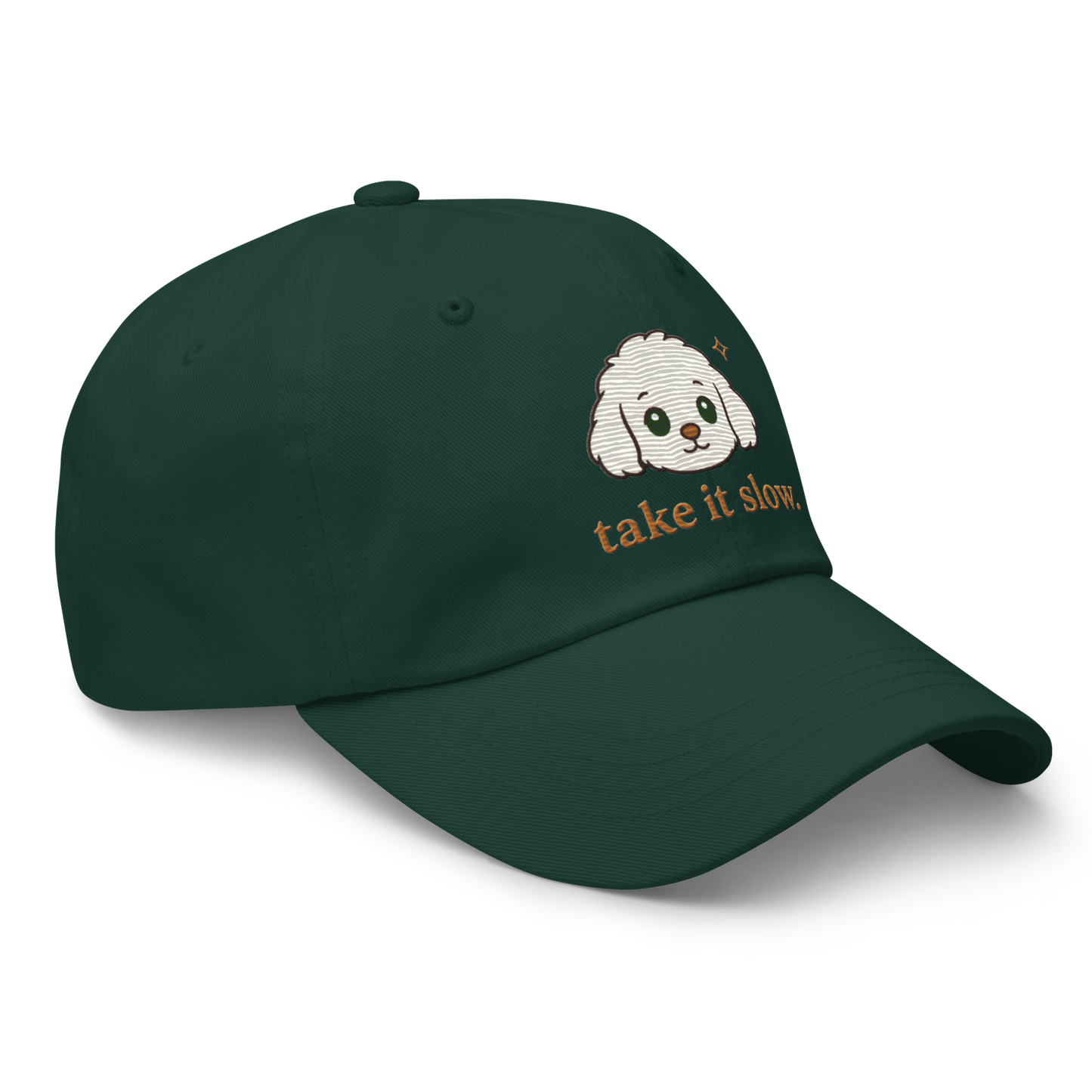 Kono Take It Slow Dad Hat – Embroidered Relaxed Everyday Cap