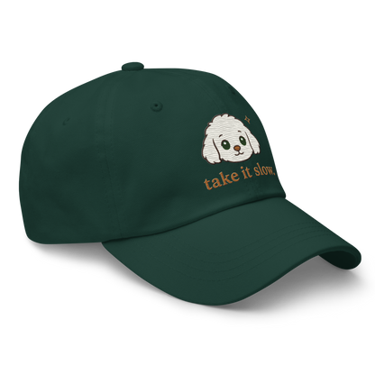 Kono Take It Slow Dad Hat – Embroidered Relaxed Everyday Cap