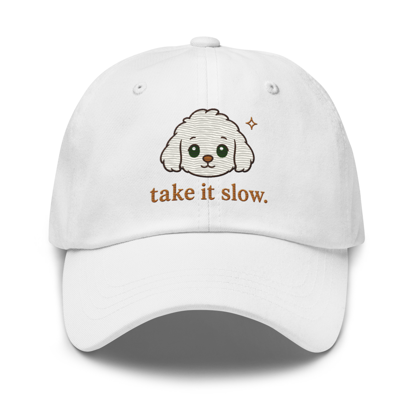 Kono Take It Slow Dad Hat – Embroidered Relaxed Everyday Cap