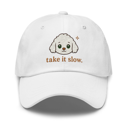 Kono Take It Slow Dad Hat – Embroidered Relaxed Everyday Cap